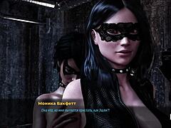 oiled up model dancing in fashion business e2 23?