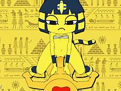 original ankha animation brings wild hentai vibes to life
