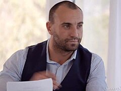 Teen 18+ Danni Rivers in call girl story with blowjob and fucking