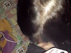 She punished me with a blowjob for being late. 😈