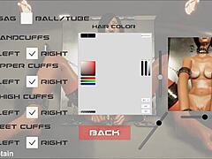 Want to play this 3d metal bondage game with big tits and bdsm?