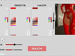 Want to play this 3d metal bondage game with big tits and bdsm?