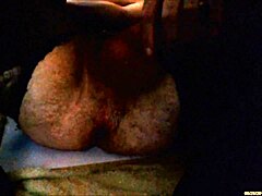 sissy whore mounts thick dildo in sexy stockings play 😏