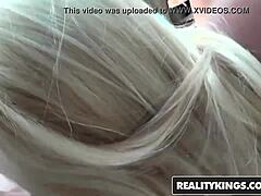 Kierstin Koyote and Romeo Price engage in street blowjobs and cock kissing.