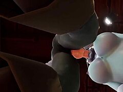 Elf Teasingly Fucks Night Elf Blindfolded in Kitchen Warcraft Porn Parody with Deepthroat and Anal