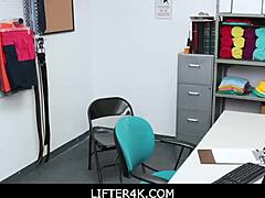 Teen Thief Jada Doll Sucks Cock To Gain Freedom