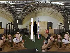 naughty america showcases aiden ashley and friends surprising trainer