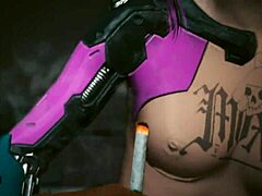 rita wheeler in steamy laguna bend scene from cyberpunk 2077 ultra settings