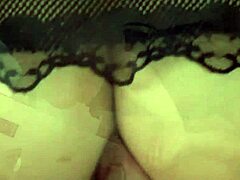 german woman gets anal fucked in stockings