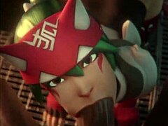 Overwatch Kiriko Porn Compilation With Sound!