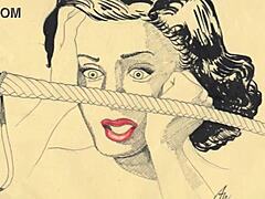 vintage comic drawings from antique anime hentai