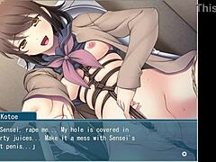 i'm being punished by teacher in bondage lesson