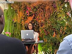 Indian Prostitute Bent Over For Doggystyle Fucking And Oral.