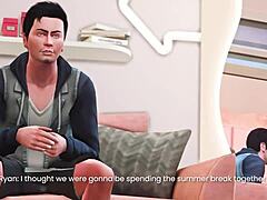 i can't stop watching steven in 3d hentai preview