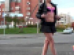 LET ME FLASH my cute little 18+ panties UNDER this SKIRT for YOU!