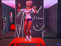 harley quinn in audacious hentai parody adventure
