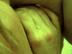 Girl on girl action with lucky guy getting oral