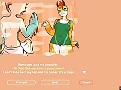 odymos lgbt hentai game ep 2 fucking the ceiling lamp as anal plug