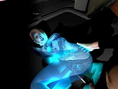 Cortana craves my cock in uncensored 3D hentai.
