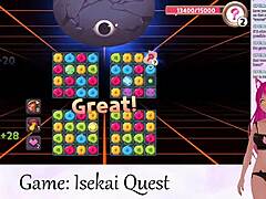 Vtuber Lewdneko Plays Isekai Quest with Creampie Scenes