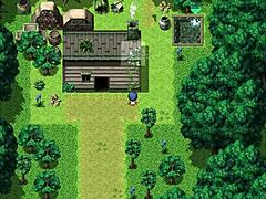 Tanned Natsuki in Hentai Game Gets Masturbated Over