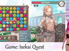 Vtuber Lewdneko Plays Isekai Quest with Creampie Scenes