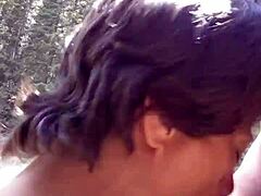 Latina petite huge cock cum swallow river