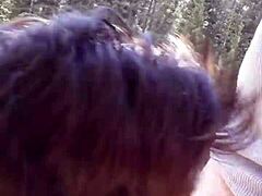 Latina petite huge cock cum swallow river