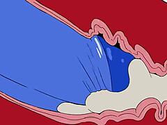 Frankie Takes Monster Cock In Wall