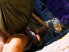 Pretty Blonde Milf Loves Outdoor Ass-Fucking