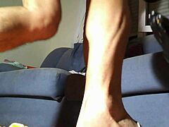 two guys get into some intense double fisting action together