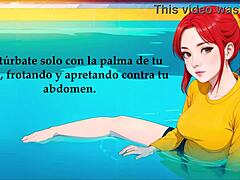 Naughty Joi Hentai In Pool Spanish Voice