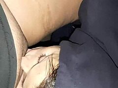 Wet pussy neighbor gets a surprise visit and muff diving