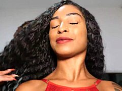 Amaya takayo shakes her ass in wild threesome