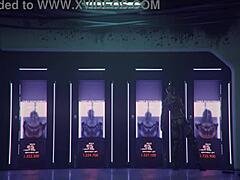 Mass Effect Consulate slams into intense bondage action!