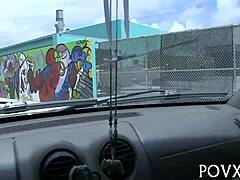 Chrissy Saunders Gets Rough Blowjob And Fucking