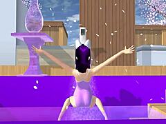 POV Cartoon Fox Girl Dances Seductively on Your Lap in Sakura School Simulator