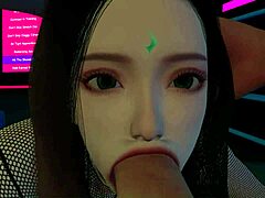 Qingyi's orgiaastic desires in 3D YouPorn gang bang