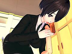 Female Boss Seduces in Steamy 3D Hentai Training