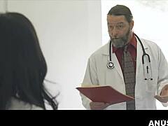 Jennifer White Bent Over for Jack Vegas’ Deep Rectal Exam