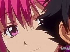 Hardcore Japanese hentai featuring big tits and anal sex