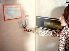 Cgmaskdoll bound tight in latex condom mask for control