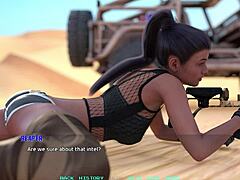 Name88s Triangle 17 - Splashing water on curvy cartoon girls