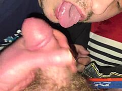 i craved my cock sucked hard and he was begging to do it.