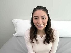 Just 18 and Rocking All-Natural DDD Tits in Bold Display