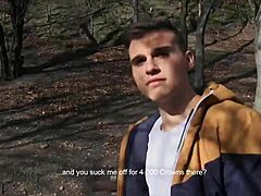 Amateur gay Czech hunter, euro twink, outdoor and indoor sex scenes