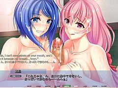 Akumeru Family Harem Route Part 2 Dual Step-Sister Titty Fuck