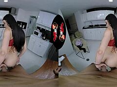 beautiful latina with perfect body fucking in vr 😍