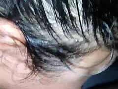 This cute Mexican teen from Monterrey is giving an amazing blowjob 😍