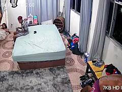 Webcam Babe with Big Tits Handles Monster Cock in Hardcore Session